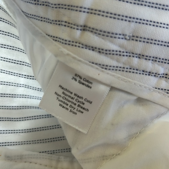 Talbots Woman Striped Heritage Capri Pants Sz 22W - Picture 8 of 8